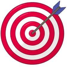 Target Hit Clipart Vector Dart Hitting