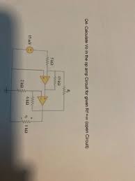 Q4 Calculate Vo In The Op Amp Circuit