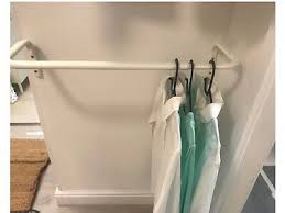 Ikea Mulig White Wall Mounted Clothes