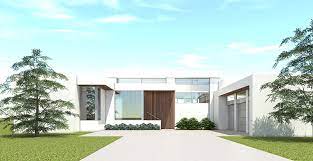 Sq Ft Modern House Plan With Casita