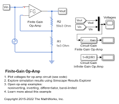 Ideal Operational Amplifier Matlab