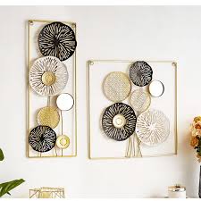 Buy 2pcs Metal Wall Art Decoration At