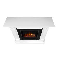 Electric Fireplace In White 7100e W