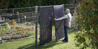 Pv System For Garden Fences