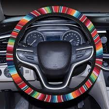 Colorful Red Green Blue Steering Wheel