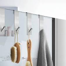 Stainless Steel Hook Over Glass Door