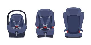 Baby Seat Vector Art Icons And