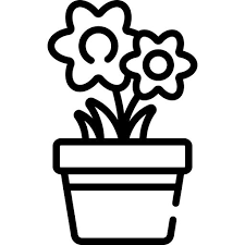 Flower Pot Free Icons Designed By