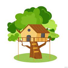 Free Tree House Vector In