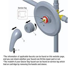Glacier Bay 1 Handle Valve Trim Kit In
