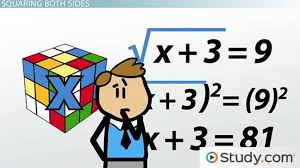 Squaring Both Sides Of An Equation