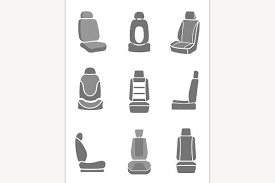 Car Seats Icons Car Seats Car Icons