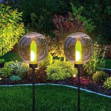 Solar Garden Stake Lights Decorative