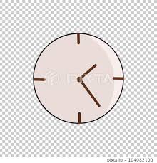 Wall Clock Icon Element Hand Drawing