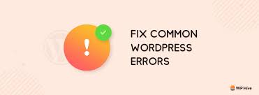 35 Most Common Wordpress Errors And