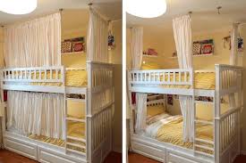 breathable bunk bed curtains ikea hackers