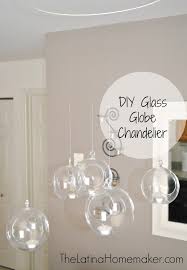 Diy Glass Globe Chandelier