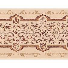 Dundee Deco Falkirk Dandy Ii Red Damask Abstract L And Stick Wallpaper Border