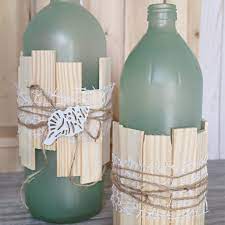Diy Sea Glass Bottles Upcycle With