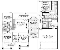House Plan 59148 Craftsman Style With