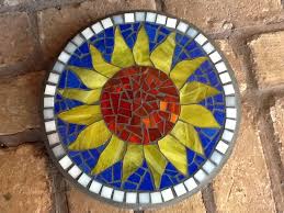 Sunflower Mosaic Stepping Stone