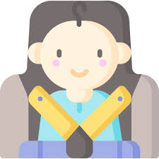 Baby Car Seat Special Flat Icon