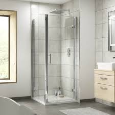 Nuie Pacific 1850mm High Hinged Shower