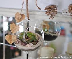 Make Your Own Hanging Globe Terrariums