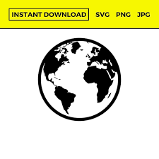 Planet Earth Svg Globe Svg Earth Png
