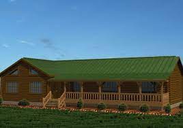 Single Story Log Homes Floor Plans