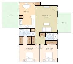 Floor Plans Of Saratoga Commons In San
