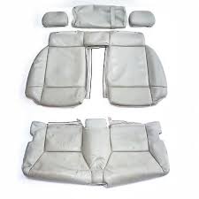 Grey Leather Back Seat Covers Volvo C70