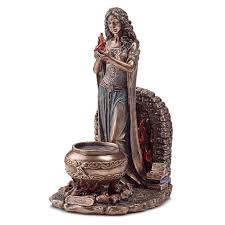 Brigid Statue Celtic Statues Figurines Celtic Gifts By Gael