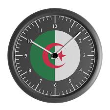 Wall Clock With The Flag Of Aero 3d