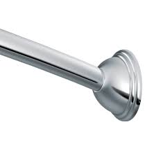 Moen Adjustable Curved Shower Rod 60 In