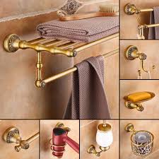 Antique Brass Bathroom Accessories
