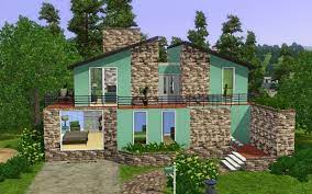 Mod The Sims Mid Century Modern House