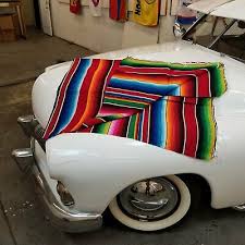 Red Authentic Mexican Track Day Blanket
