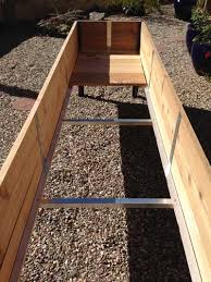 Elevated Cedar Planter Box From