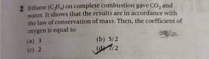 On Complete Combustion Gave Co2
