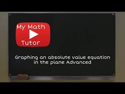 Graphing An Absolute Value Equation In