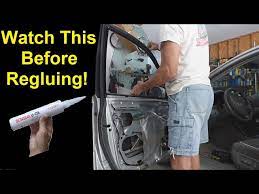 Re Gluing Your Car Door Window Glass