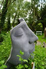 Large Art Stone Garden Sculpture
