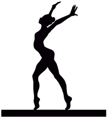gymnast silhouette beam images browse