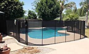 Black Mesh Fence For Your Pool Katchakid