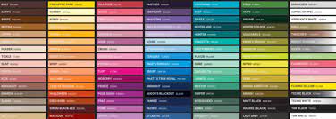 Nsp Board Pantone Colour Charts Nsp