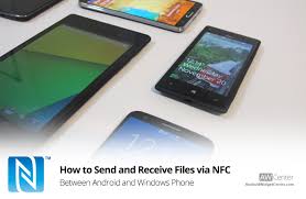 receive files via nfc on windows phone