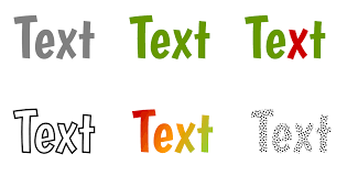 Changing Text Color Inkscape