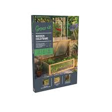 Grow It Wooden Cold Frame Natural