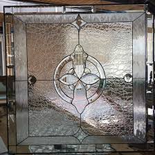 Beveled Waterglass Stained Glass Window